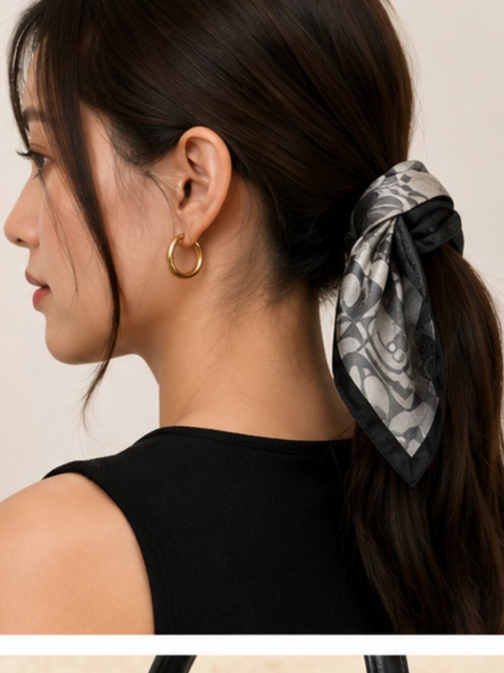 Coach Patchwork Signature Silk Scarf - Picture 2 of 9
